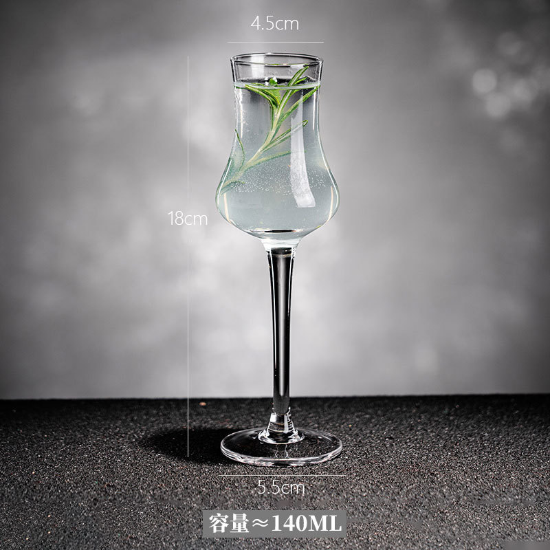 Taza de degustación de whisky creativa, taza de cóctel de alto valor comercial, taza de olor de licor de lujo, taza de fragancia de alta calidad