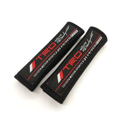 Seat belt shoulder pad | unlimited TRD Fujiwara MOMO - trd2-black