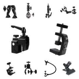 摄影器材强力背景夹多功能铝合金桌面U型固定夹摄影金属C型大力夹