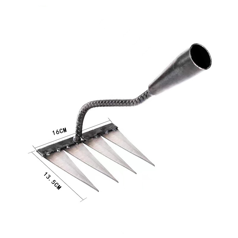 Four-tooth nail rake*multi-tooth*40*20*26