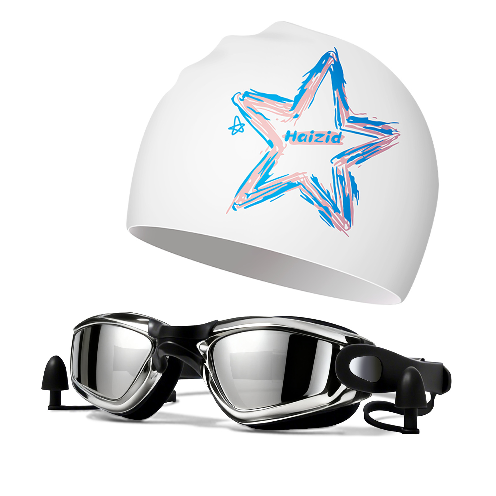 Sombrero de natación de silicona para adultos unisex aumenta la protección solar no estrangula la cabeza profesional de entrenamiento impermeable sombrero de natación fábrica al por mayor