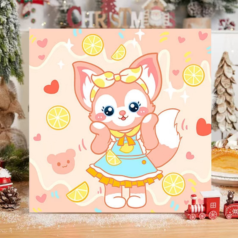 サンリオデジタル油絵 diy 手描きカラーリングクロミメロディー漫画かわいい装飾画メーカー卸売|undefined