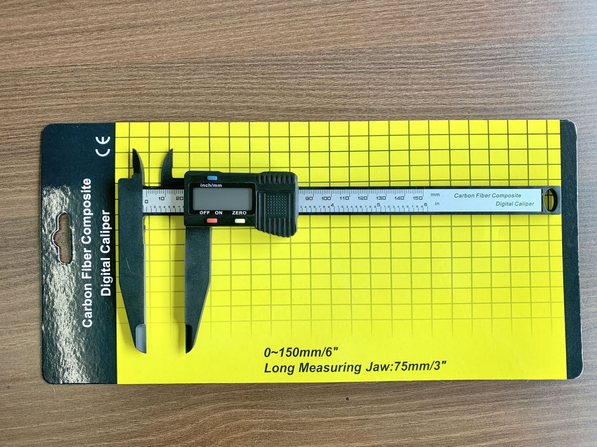 150/200/300MM  0.1MM  长爪数显卡尺  碳素/不锈钢数显游标卡尺