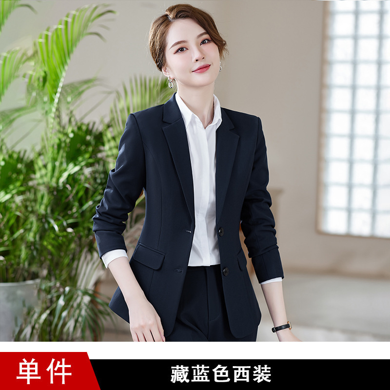 職業スーツセット女性正装2024気質女神范売物部4s店販売ホテルフロント作業服|undefined