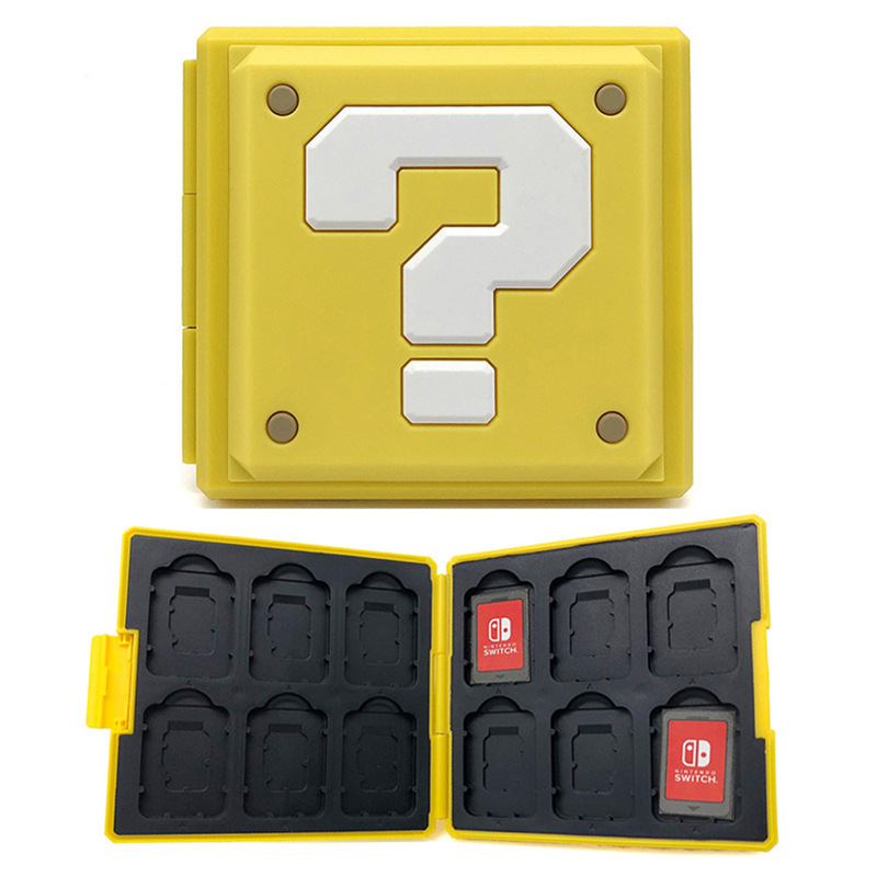 Interruptor de juego caja de cassette NS caja de tarjeta magnética de silicona caja de almacenamiento accesorios OLED caja de tarjeta portátil Lite Accesorios