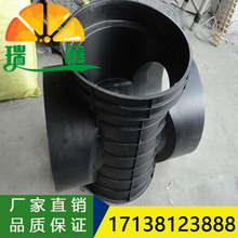 pe塑料三通检查井 一体式流槽沉泥窨井 DN1200*600