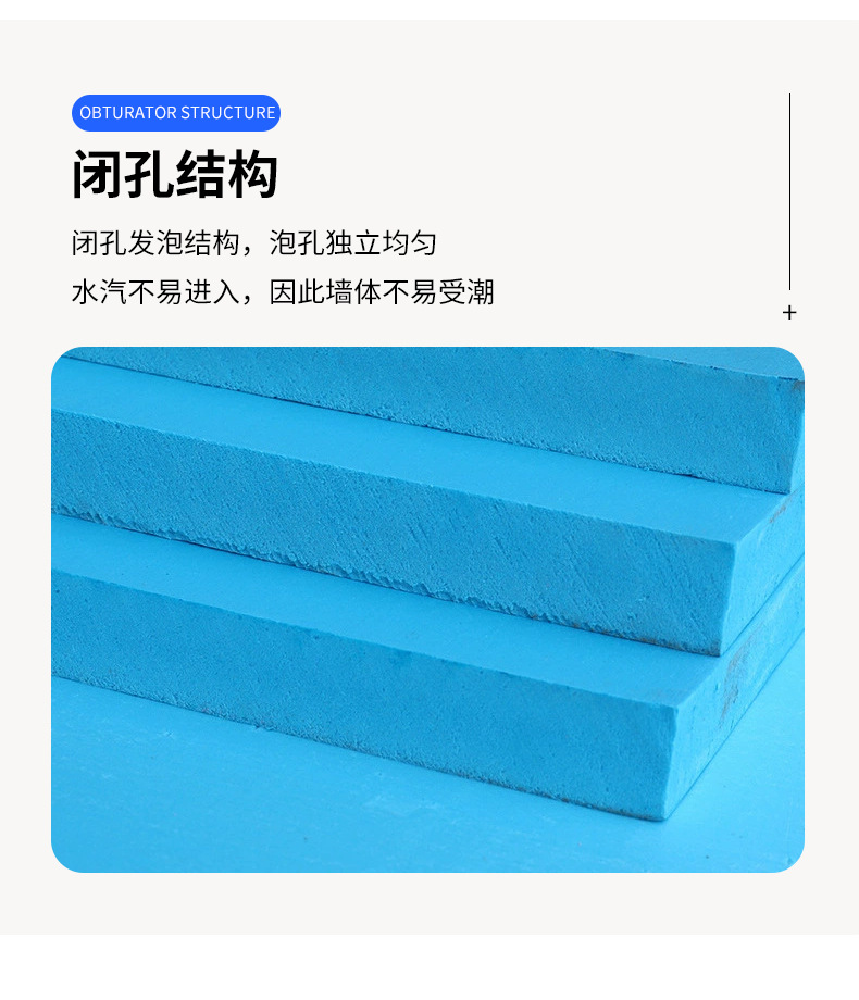 Пенополистирол XPS Xinwangshuo 20мм синий