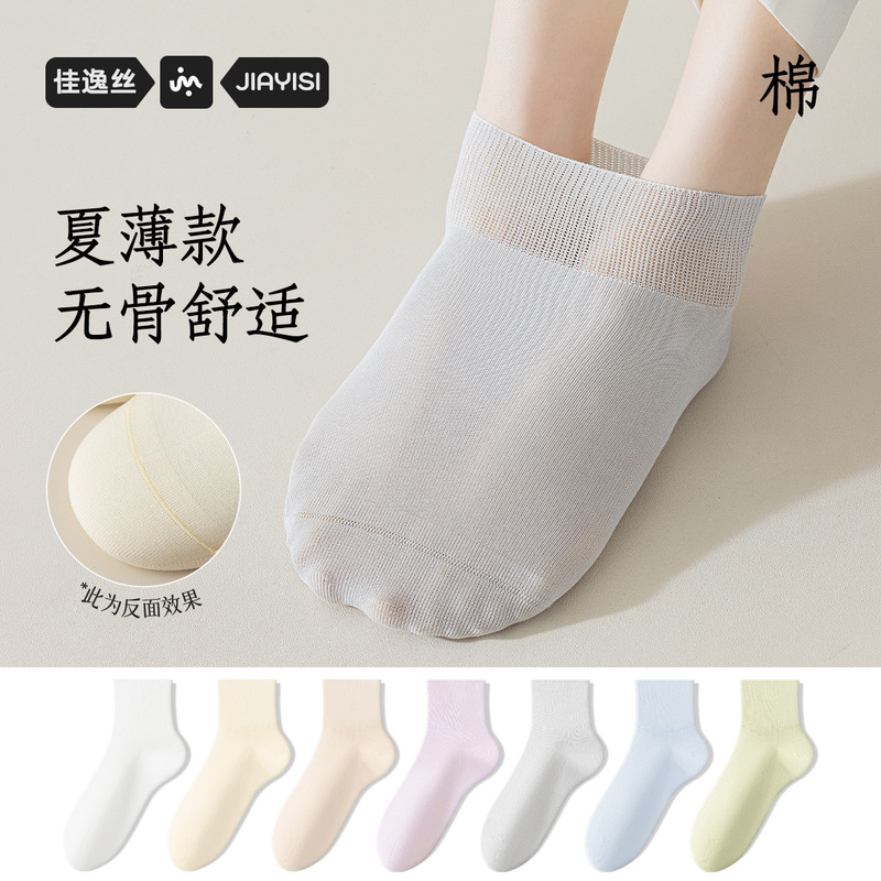 Socks Women's Spring and Summer Thin Loosening Feet-free Moon Socks Cotton Sweat-absorbent Boneless Seam Head Pregnant Women's Postpartum Socks Women's Socks Socks Women's Spring and Summer Thin Loosening Feet-free Moon Socks Cotton Sweat-absorbent Boneless Seam Head Pregnant Women's Postpartum Socks Women's Socks