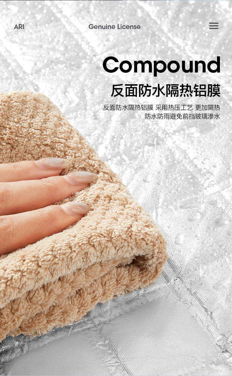 Car Snow Cover, Frost and Snow Protection, Front Windshield Cover, Car Window Anti-Freeze Cover, Snow Shield, Sun Protection, Heat Insulation, Sunshade
