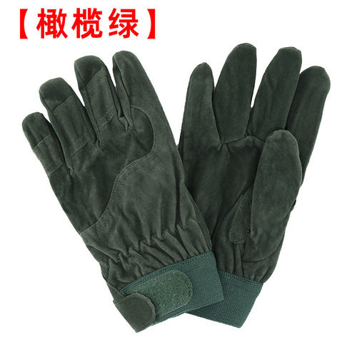 Inner gloves, men's winter warm and cold-proof velvet thickened windproof and waterproof ski military fans riding motorcycles