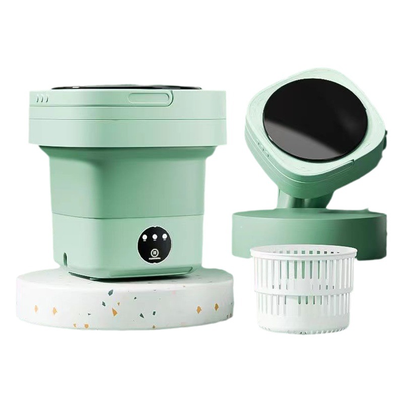 Factory Direct folding 8L washing machine small student dormitory washing machine baby Washing Machine Portable