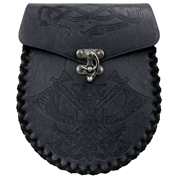 Black double ax S00118
