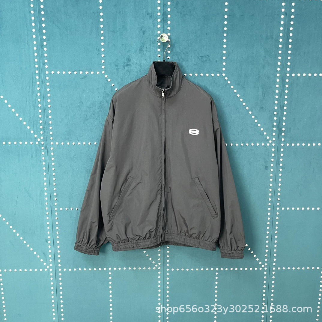 Спортивный костюм с буквами, комплект, куртка, штаны, с вышивкой, oversize