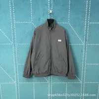 Спортивный костюм с буквами, комплект, куртка, штаны, с вышивкой, oversize