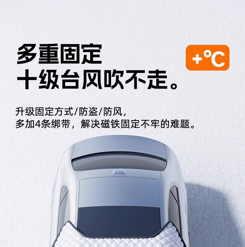 Car Windshield Snow Cover Frost Protector Magnetic Winter