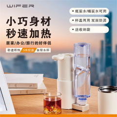 新款小型即热饮水机迷你便携式家用迷你台式烧水壶跨境速热净水器