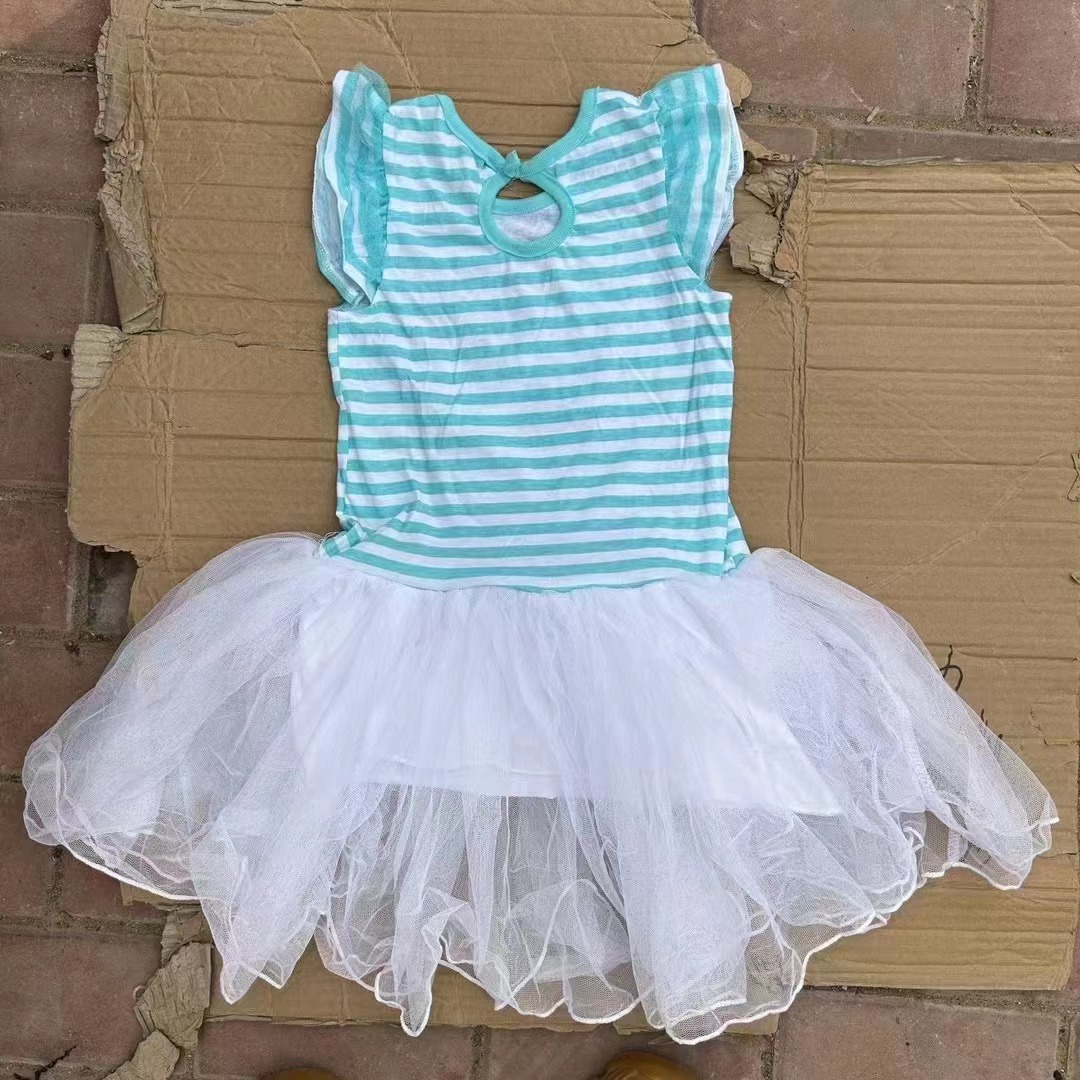 Vestido para niños falda de marca europea y americana de verano para niños DS-usted se viste al por mayor