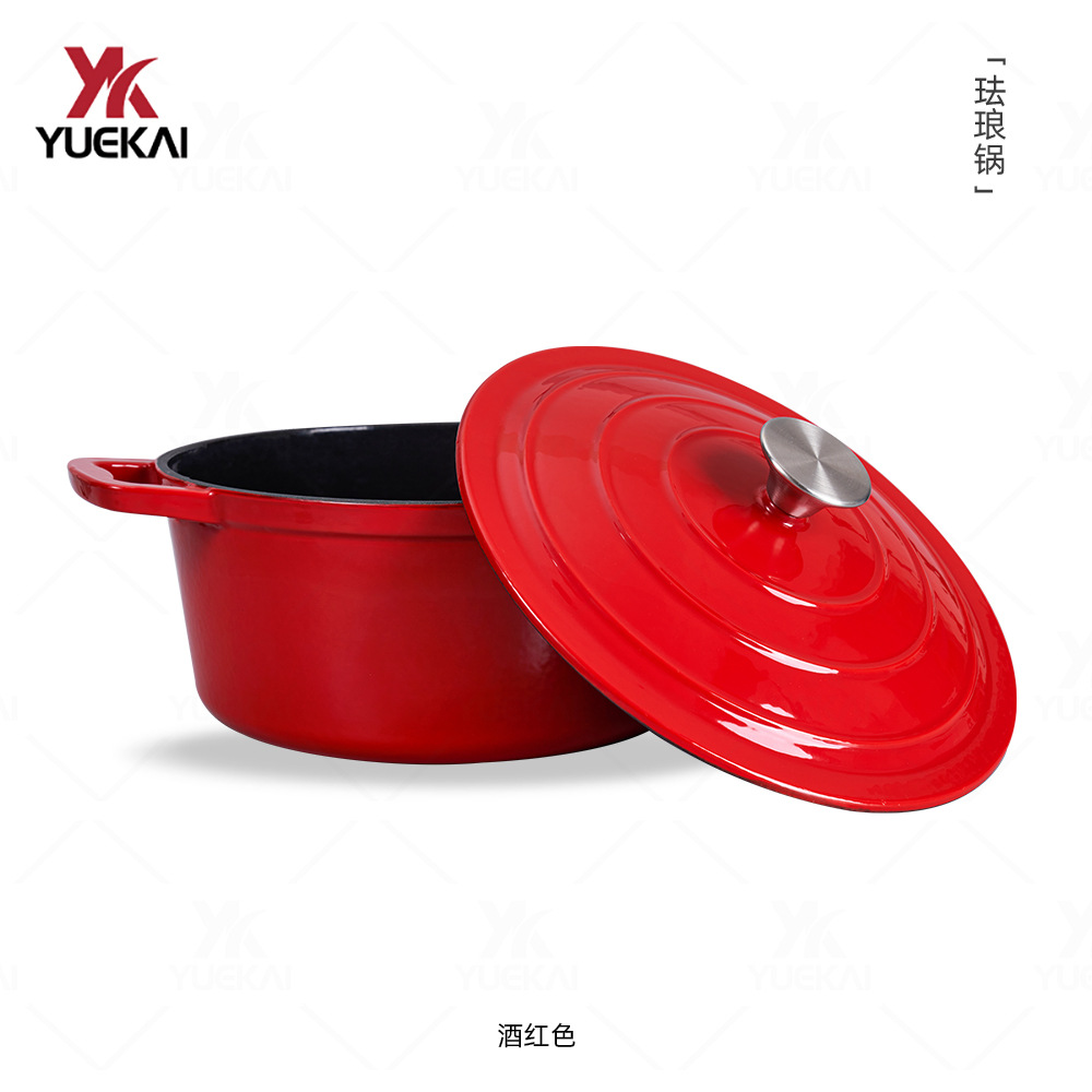 YueKai hierro fundido cocina de