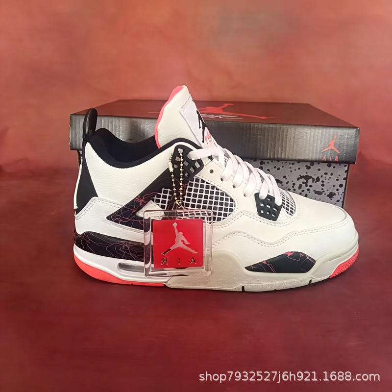 Chunyuan AJ4 Putian Jordan zapatos de baloncesto para hombres y mujeres, zapatos deportivos amortiguación retro casuales al por mayor transfronterizos