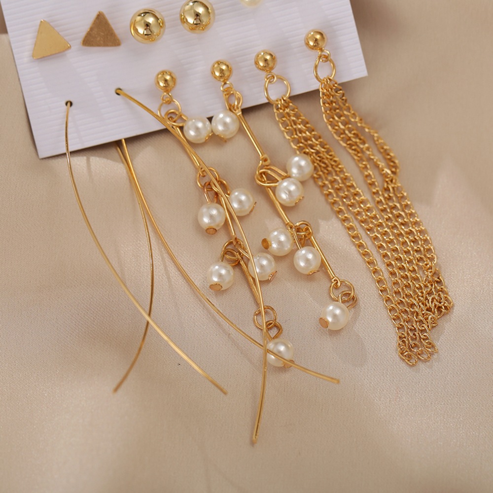 Retro Fashion Earrings Set display picture 5