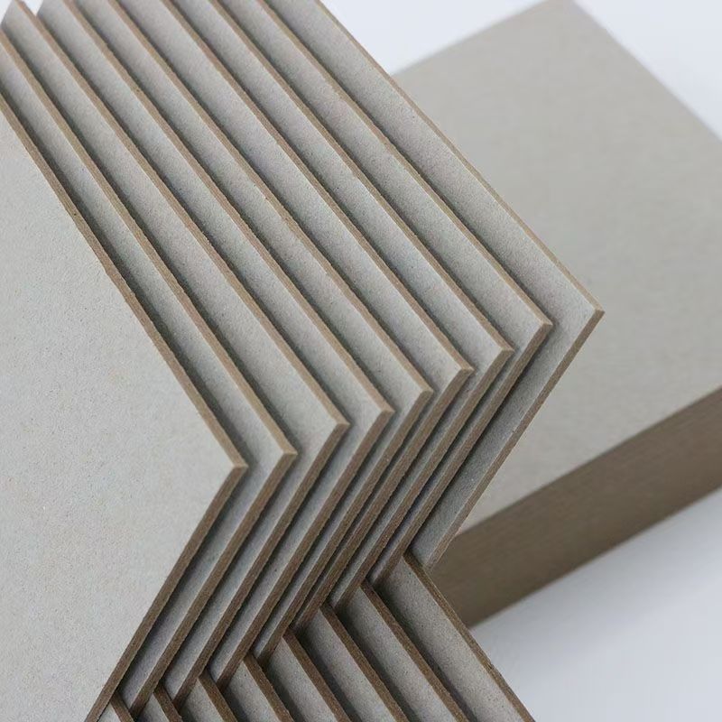 灰板纸厚纸板硬盒礼盒包装衬板纸台历A4灰纸板A3硬卡纸纸浆灰卡纸