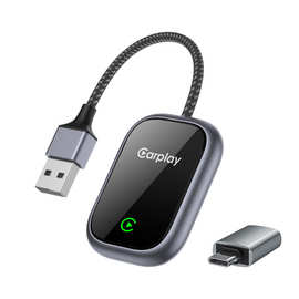 有线转无线carplay盒子升级安卓智能车机互联模块车载carplay盒子