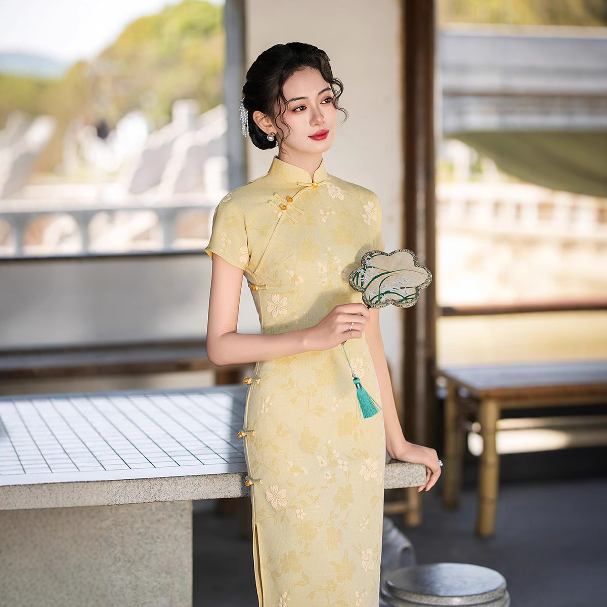 Spring and summer style small fresh daily literary floral fashion…