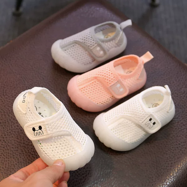 Breathable Mesh Sneakers for Boys and Girls, Soft-Soled Toddler Shoes, Baby Mesh Shoes, Toddler Fly-Knit Shoes, Foreign Trade