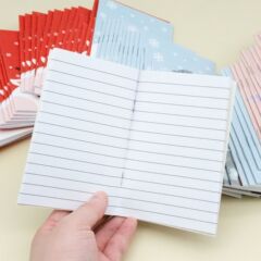 Cartoon Cute Small Animal Christmas Style Notebook Small Notebook Pocket Notebook E-commerce Small Stationery Gift Wholesale LOGO