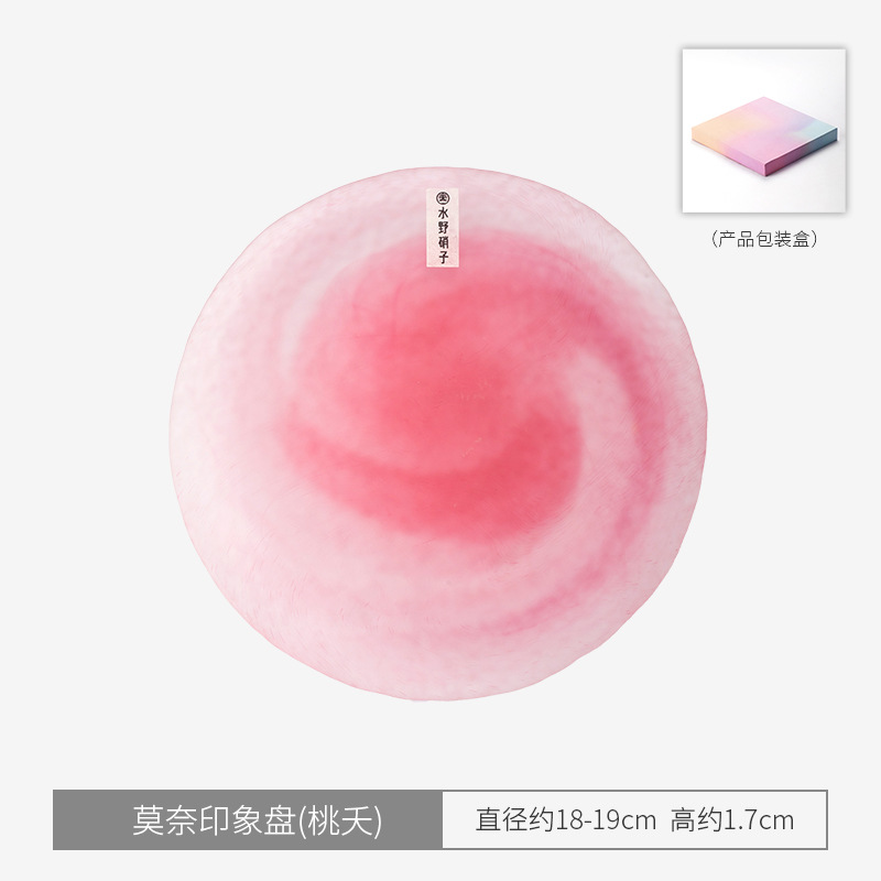모네 인상 판 (복숭아 꽃)