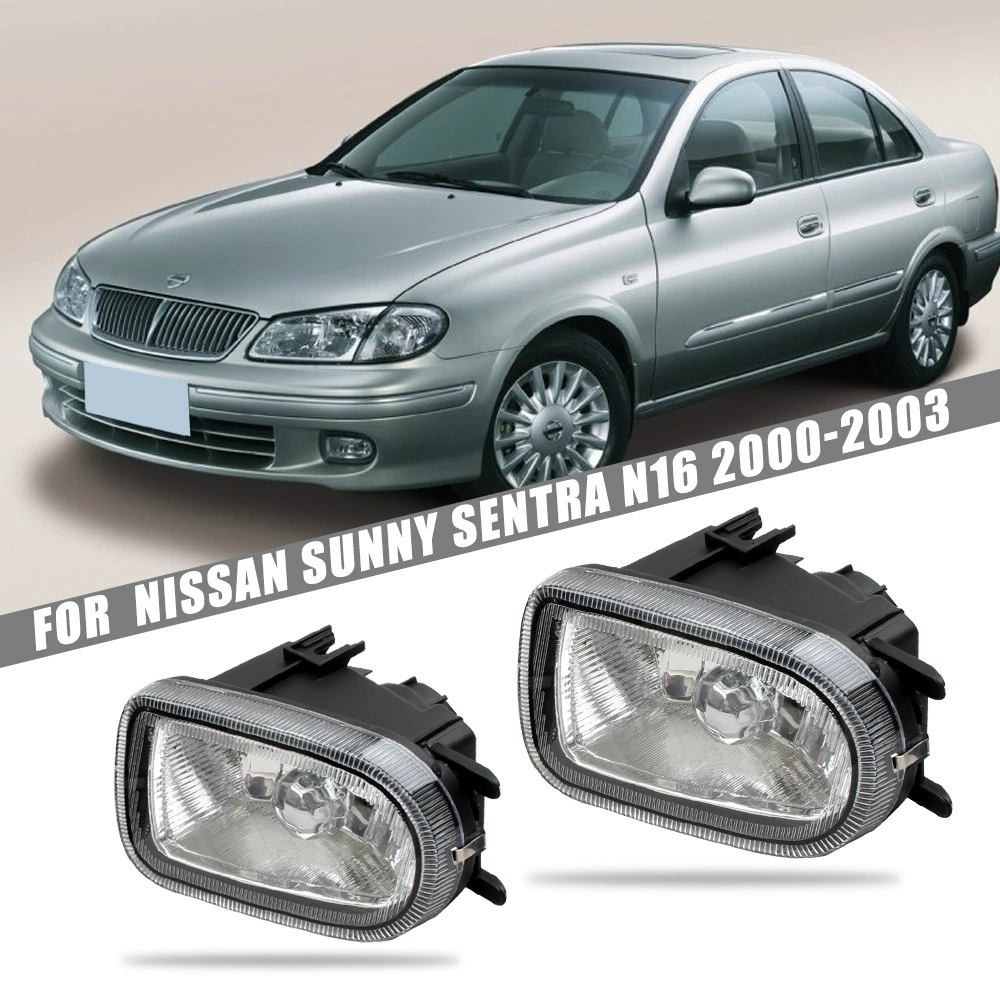 Применимо к Nissan 99/01/02 старые солнечные передние противотуманные фары в сборе дневные ходовые огни костюм переднего бампера