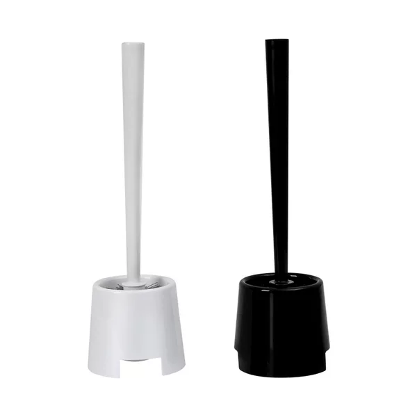 Customized Household Toilet Brush Set with Hard Bristles and Curved Design for Cleaning Gaps and Corners Without Missing Any Spots