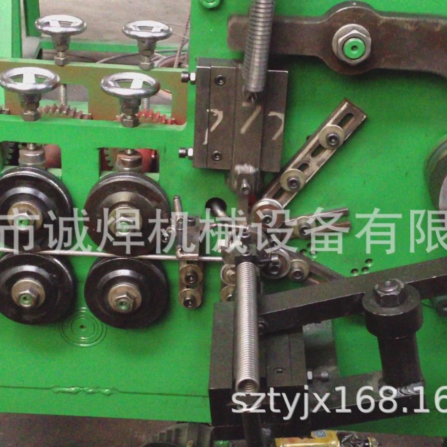 苏州诚焊供应网罩打钩成型机、平口机械打圈机、线材闭口卷圈机