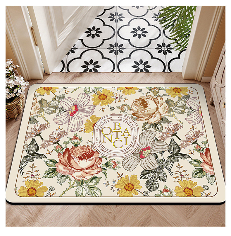 浴室地垫,吸水垫,硅藻泥地垫,防滑垫