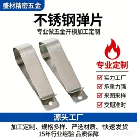 车用眼镜夹;冲压加工;压缩弹簧