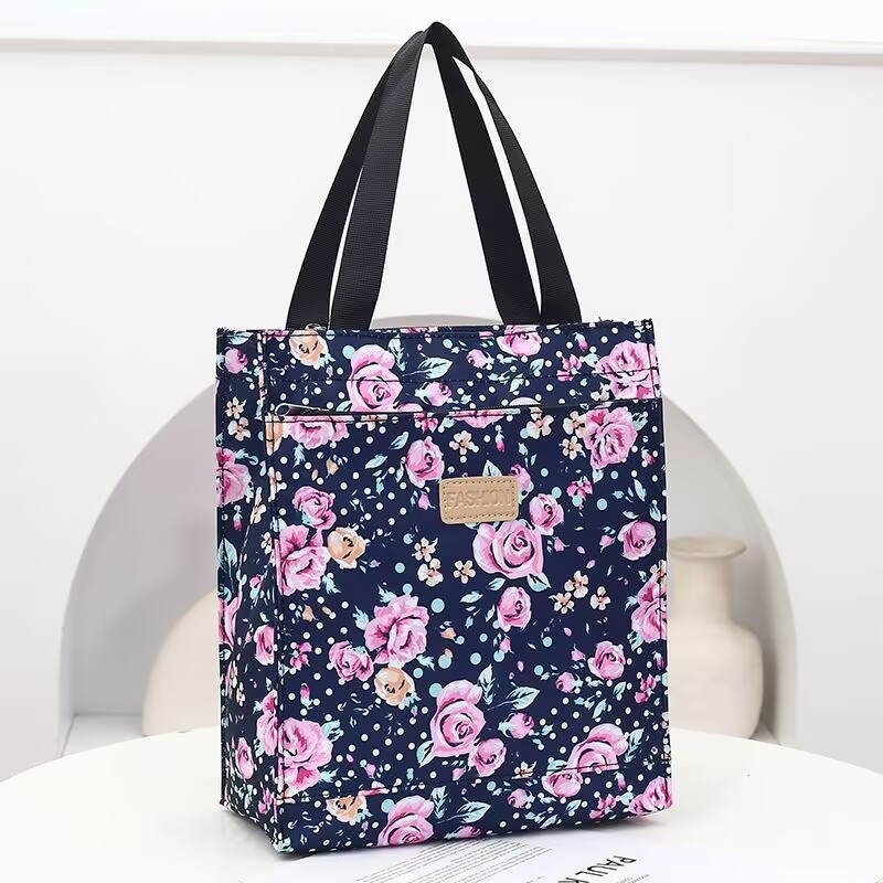 Nuevo portátil Oxford tela impermeable durable bolsa de mamá bolso de hombro de moda impresa bolsa de tela bolsa de almacenamiento bolsa de salida