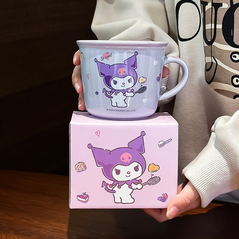 サンリオ朝食カップクロミ目盛付き女子ミルクカップカップカップ|undefined