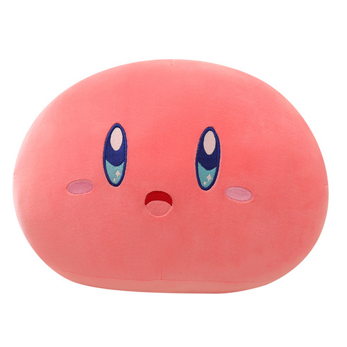 Cross-border pop-up star Kirby ball pillow plush toy nap pillow tummy pillow wholesale