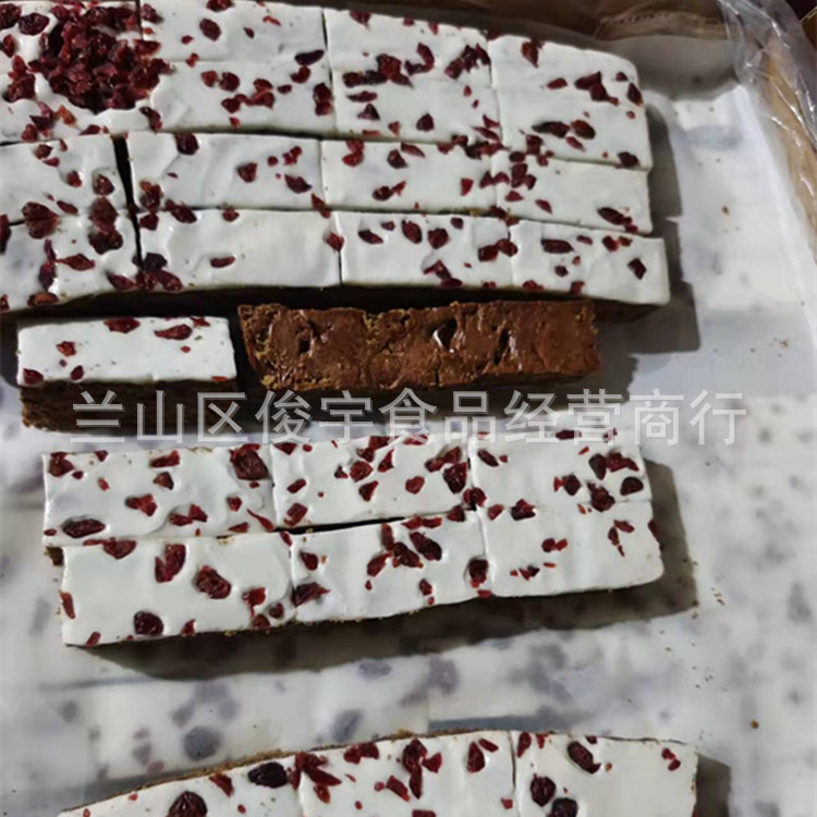 黑糖雪顶酥手工牛扎奶芙6斤散装批发坚果蔓越莓巧克力休闲零食