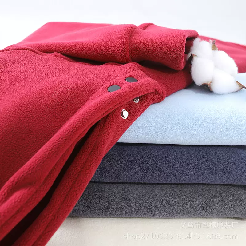 600G双面绒连帽衫加绒外套定做卫衣连帽团体班服工装情侣装刺绣字