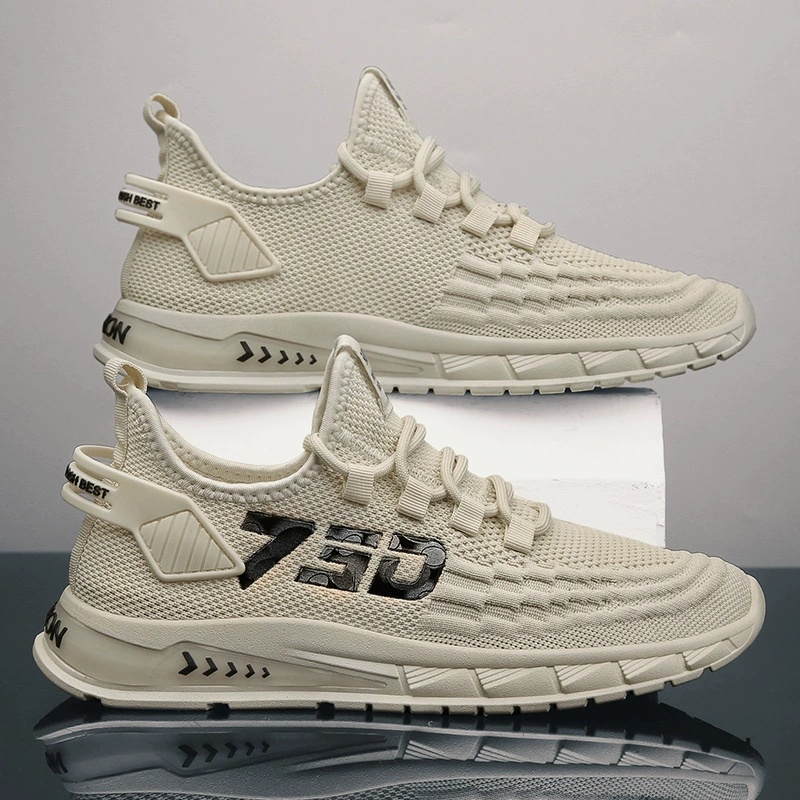 Мужская обувь большого размера с перекрестной вязкой, осенняя сетчатая дышащая модная повседневная обувь, молодежная уличная удобная модная спортивная обувь