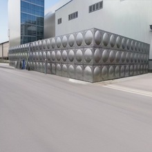 批发304不锈钢消防水箱方形水塔水上水储水式储水箱净水处理设备
