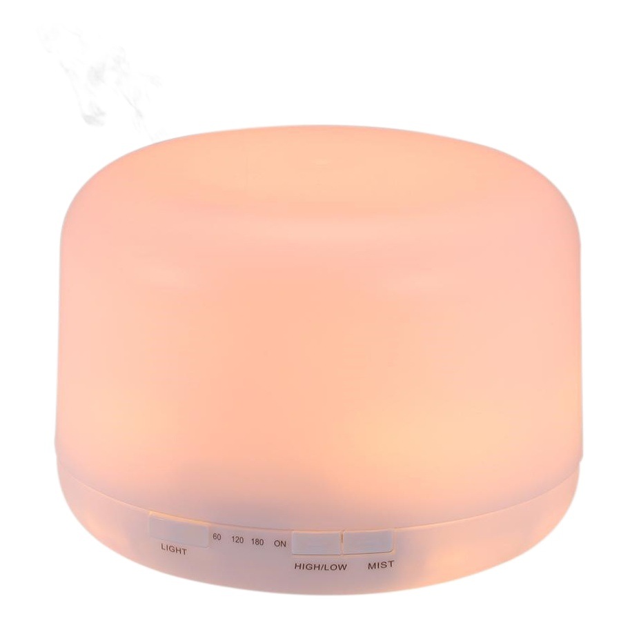 Venta caliente máquina de aromaterapia no impresa 500ml ultrasónico hogar agua oxígeno máquina de fragancia de aceite esencial de gran capacidad humidificador