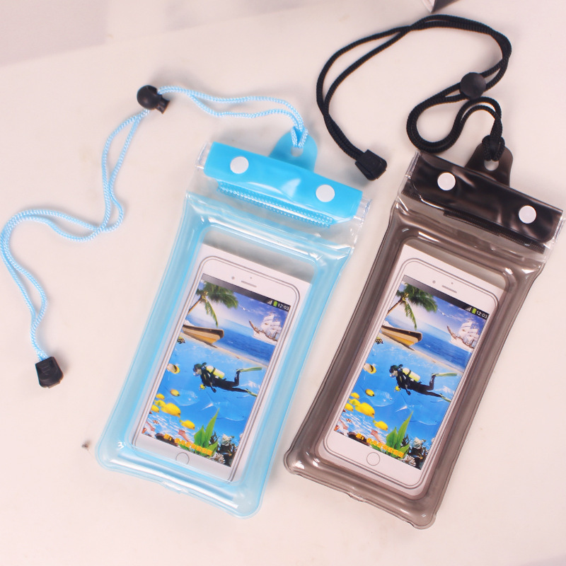 70% off 携帯電話防水バッグエアバッグベルクロタッチスクリーン水泳温泉シールストリップ 4 倍防水ケース卸売|undefined