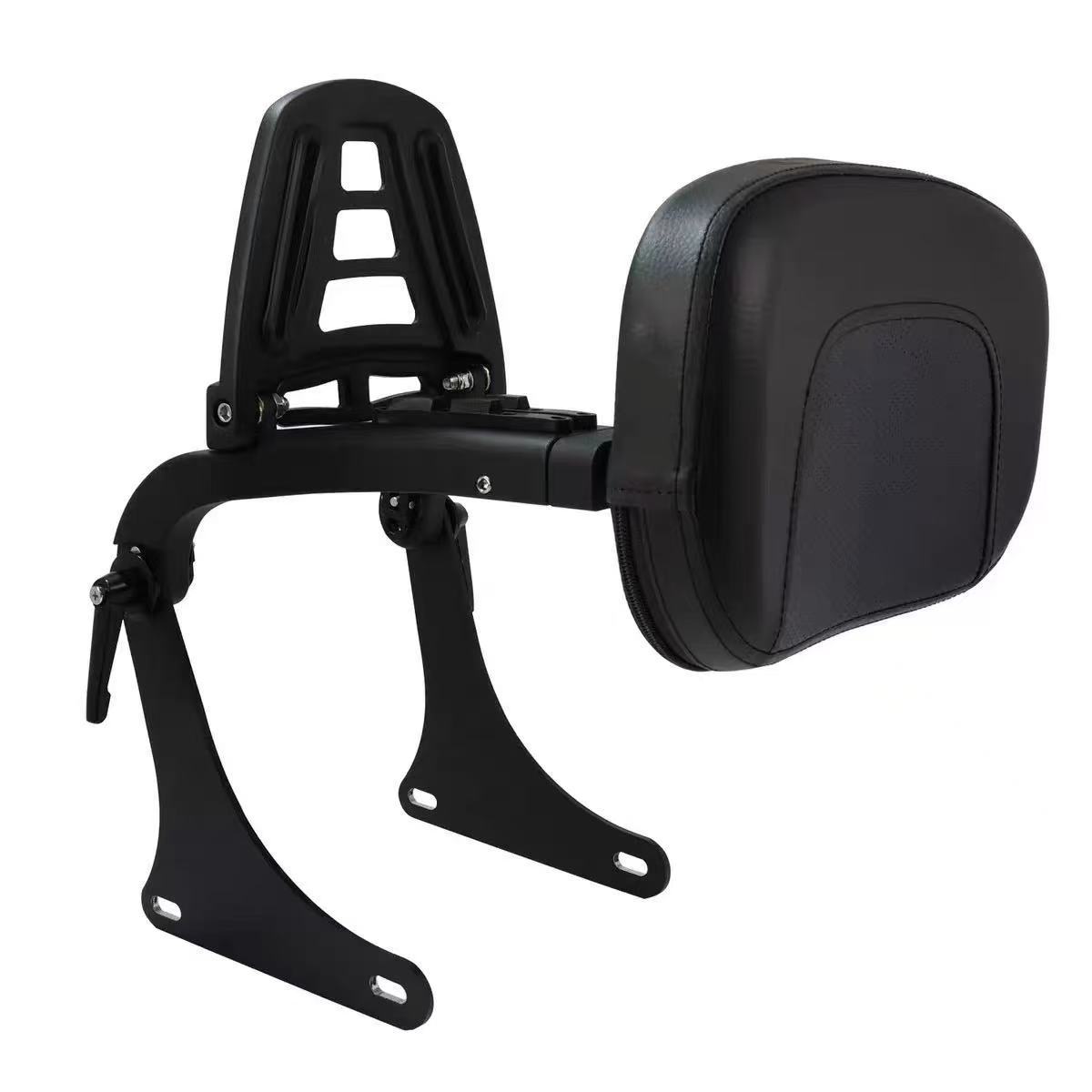 Motorcycle Accessories Harley Softail Successor Commander Modified Folding Backrest Driver Passenger Backrest 00-17 Years