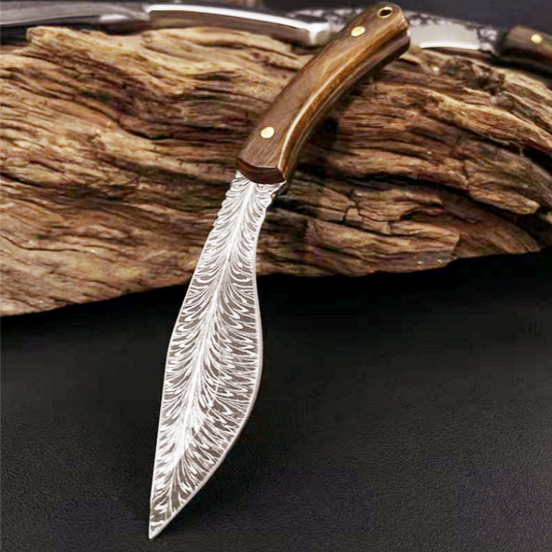 锋利户外不锈钢刀具野营高硬度小刀蒙古割肉刀专用水果刀手把肉刀
