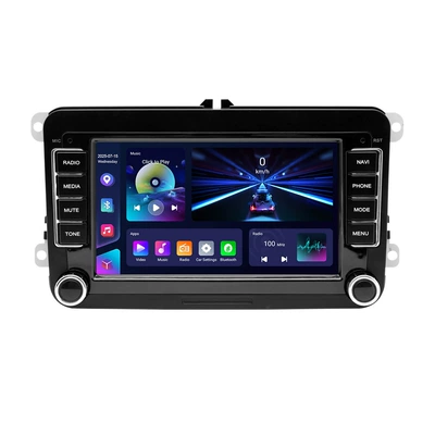 For Volkswagen Universal Navigation Volkswagen Dvd Navigation Integrated Machine Volkswagen Car Audio and Video Navigator (DVD Navigation) - 1g32g-wireless-carplay-7021a