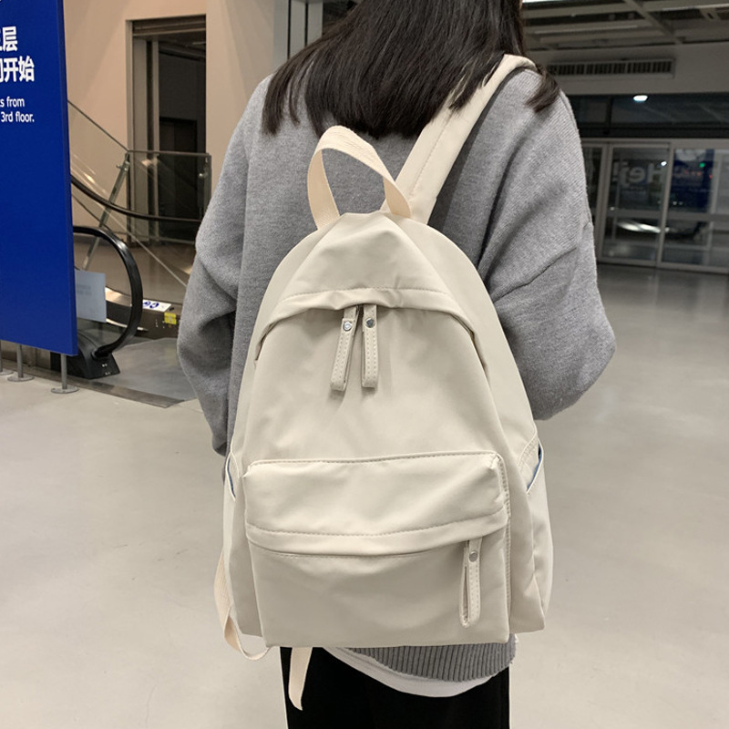Mochila escolar femenina 2023 nueva versión coreana Harajuku ulzzang estudiantes universitarios de secundaria estudiantes computadora mochila marea