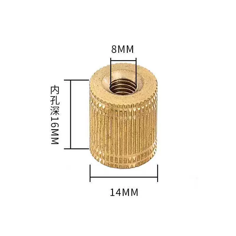 电动车电瓶转接头M5/M6/M8/M10螺丝接线柱帽子转接头铜头公头母头