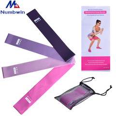 Latex gradient purple 600 circles yoga resistance band elastic ring latex star elastic purple gradient color resistance ring